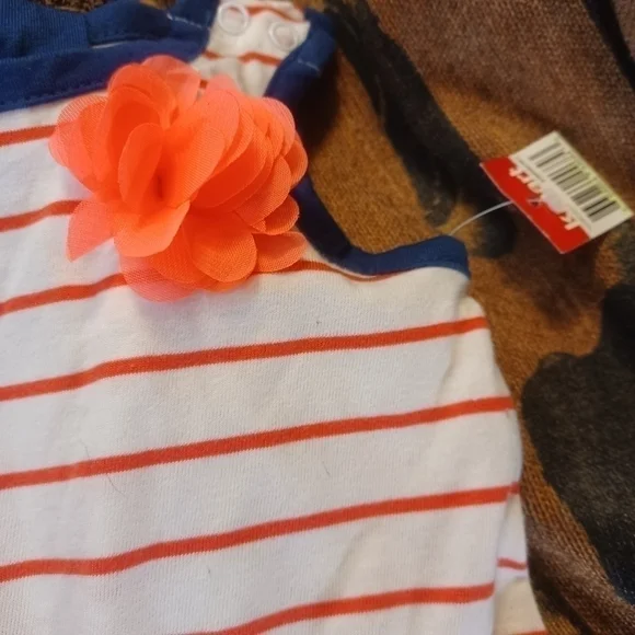 🍼Wonderkids Girls Printed Romper 12M - Picture 7 of 8